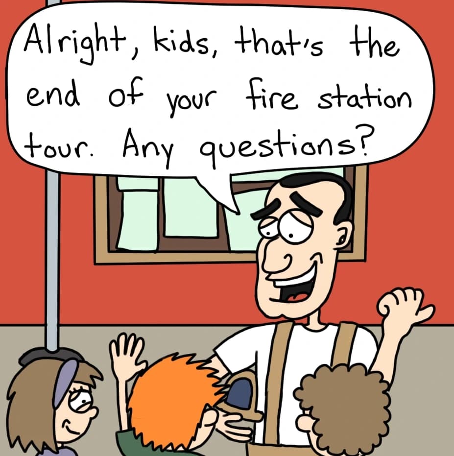 Firemans Pole, panel 1 of 3