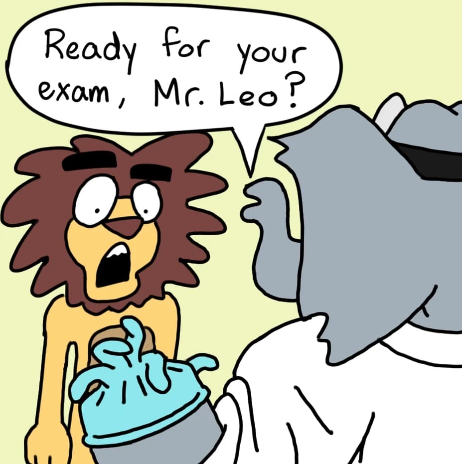 Prostate Wait, panel 3 of 3