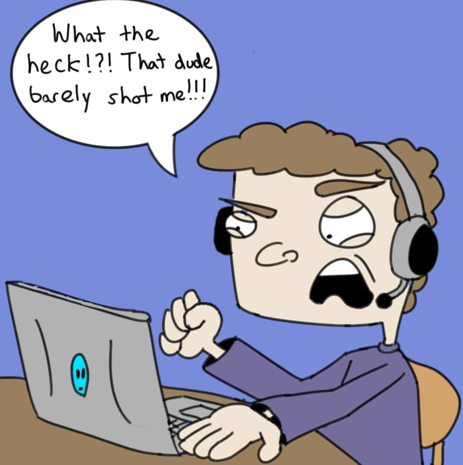 Shark Nibble, panel 1 of 3