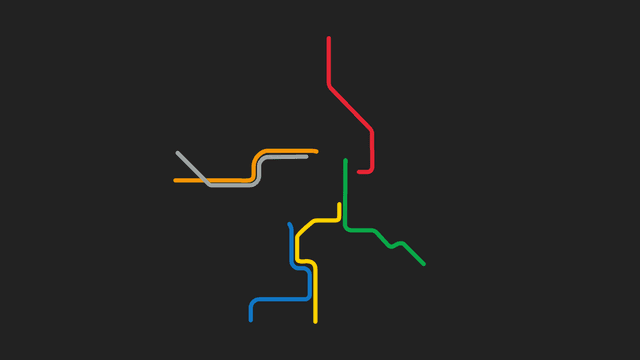 DC Metro Lines Map