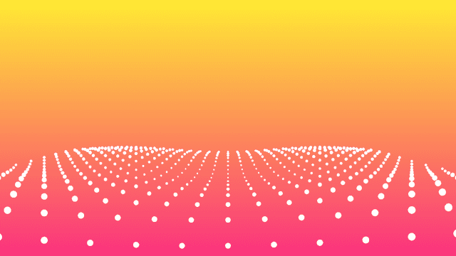 React Three Fiber - Particle Waves