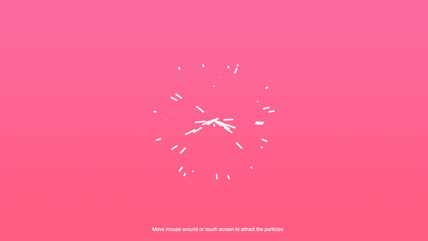 Simple Particle Attraction